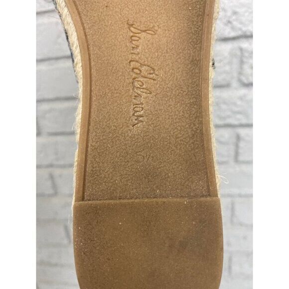 Sam Edelman Paisley Print Fabric Espadrille Shoes Size 5.5M - Picture 7 of 8